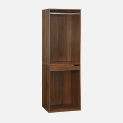 Modular wardrobe kit 4 elements wood decor