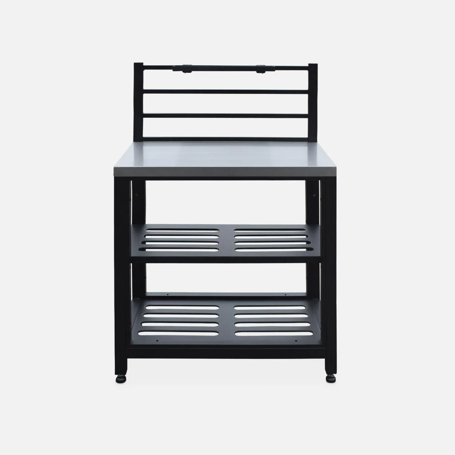 4-module stainless steel outdoor kitchen
