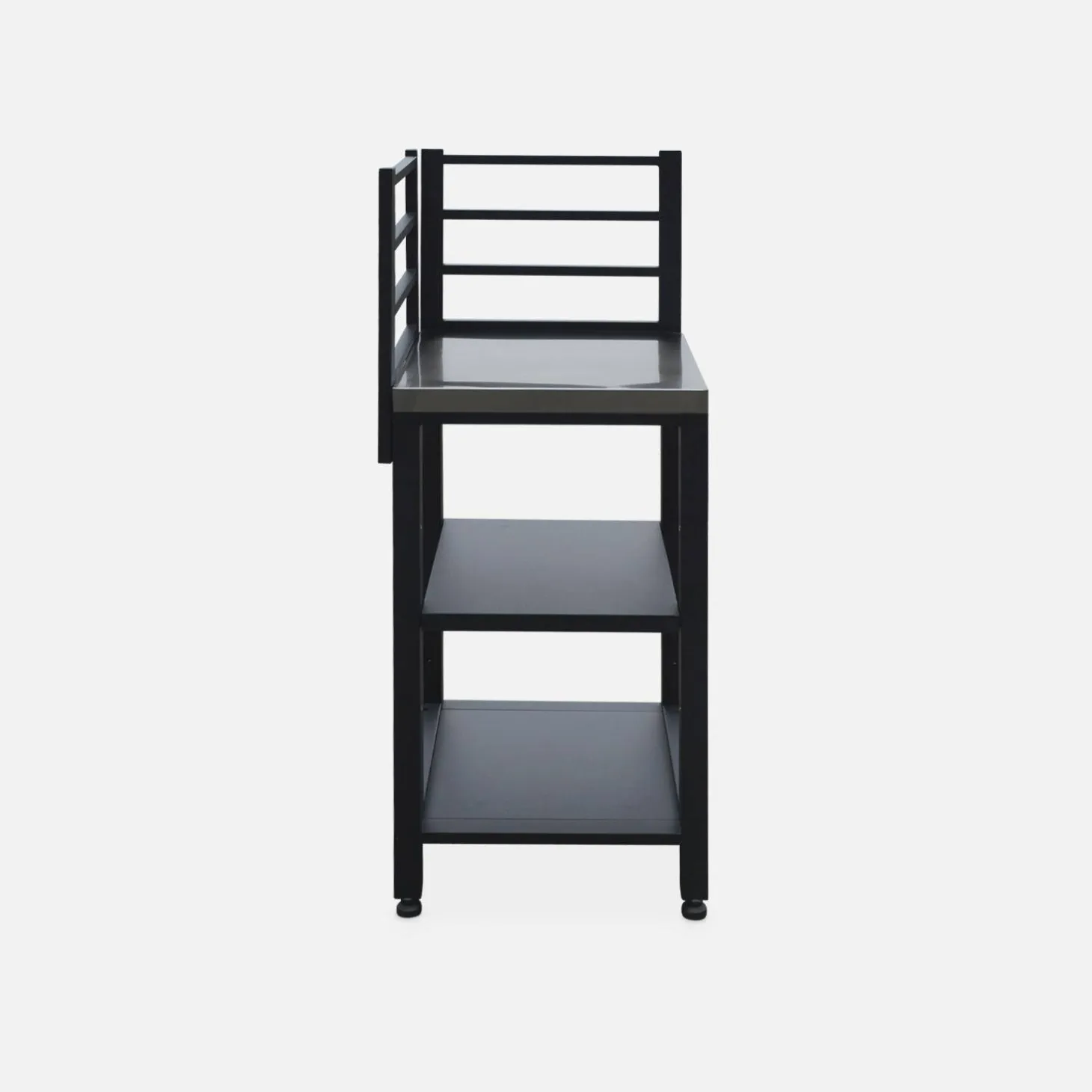 4-module stainless steel outdoor kitchen