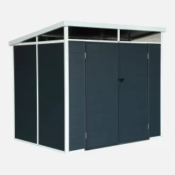 4.55 m² plastic garden shed