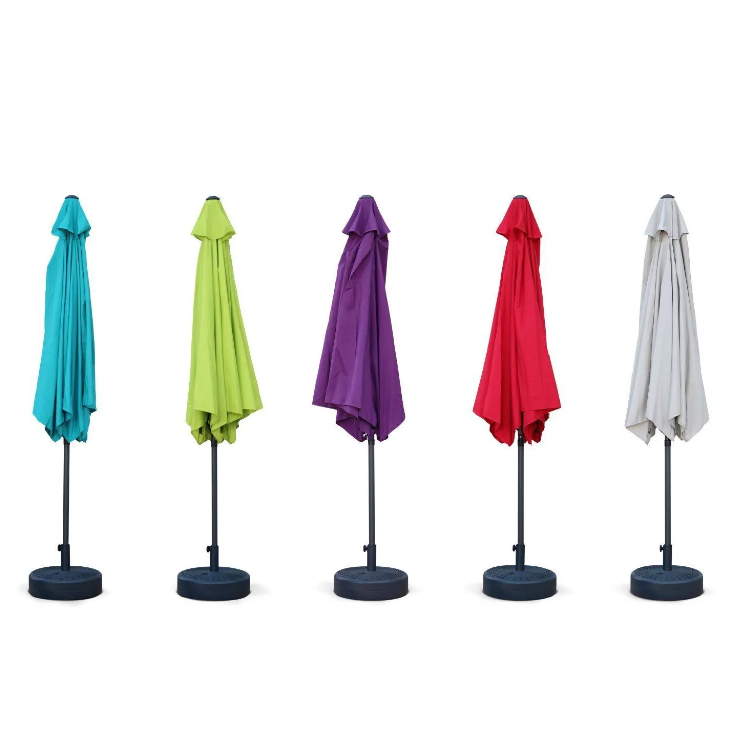 3m round centre pole parasol
