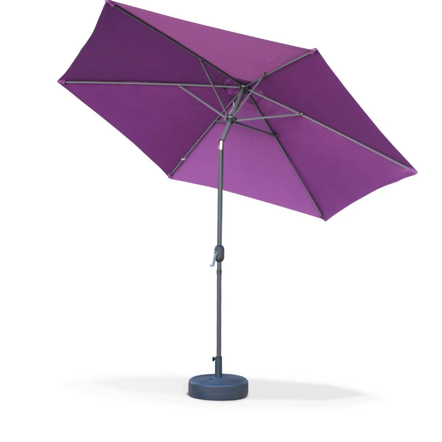 3m round centre pole parasol
