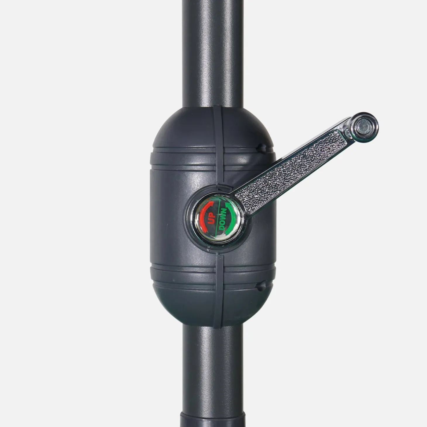 3m round centre pole parasol