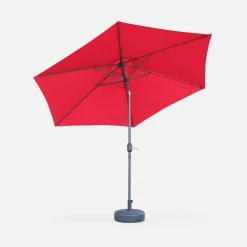 3m round centre pole parasol