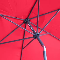 3m round centre pole parasol