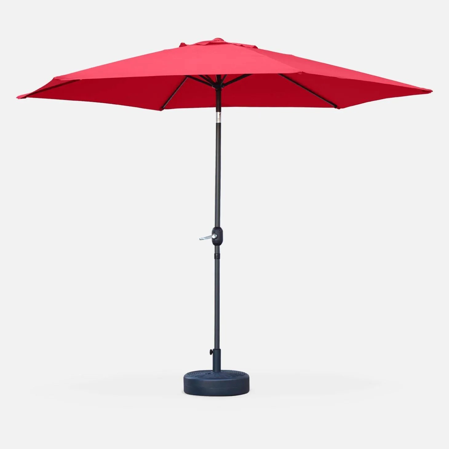 3m round centre pole parasol