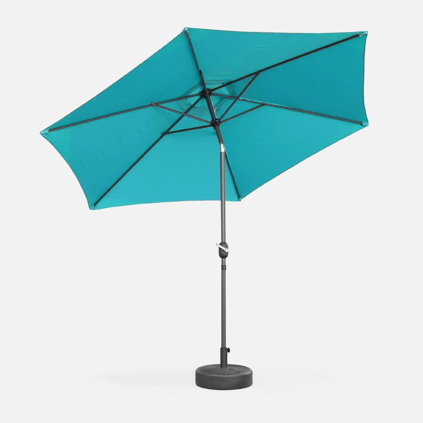 3m round centre pole parasol