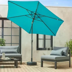 3m round centre pole parasol