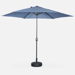 3m round centre pole parasol