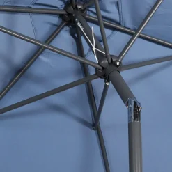 3m round centre pole parasol