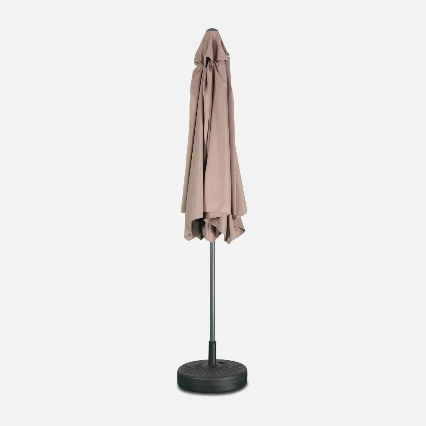 3m round centre pole parasol