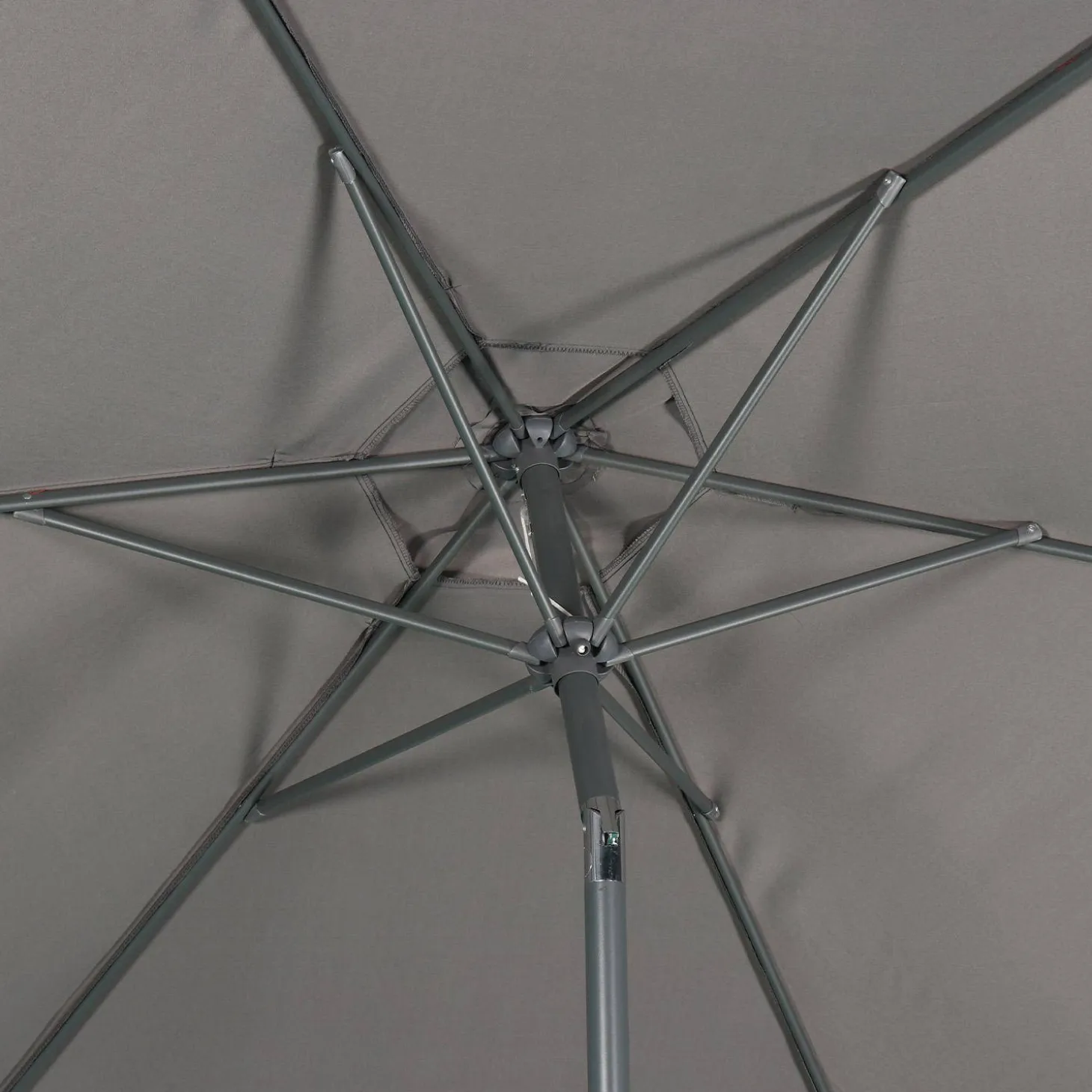 3m round centre pole parasol