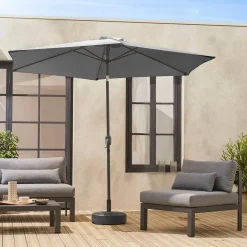 3m round centre pole parasol