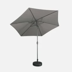 3m round centre pole parasol