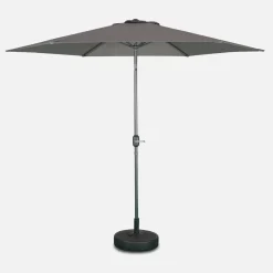 3m round centre pole parasol