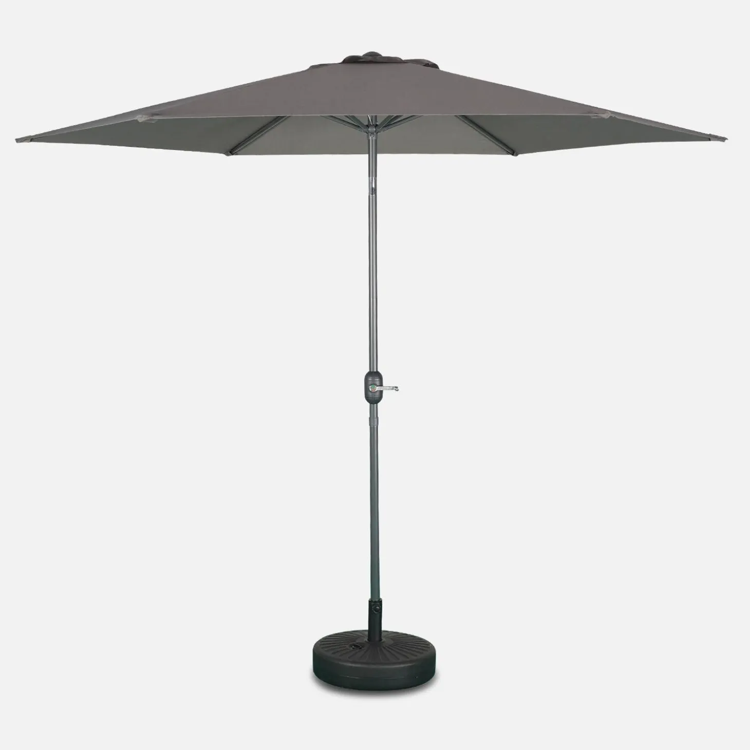 3m round centre pole parasol