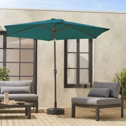 3m round centre pole parasol