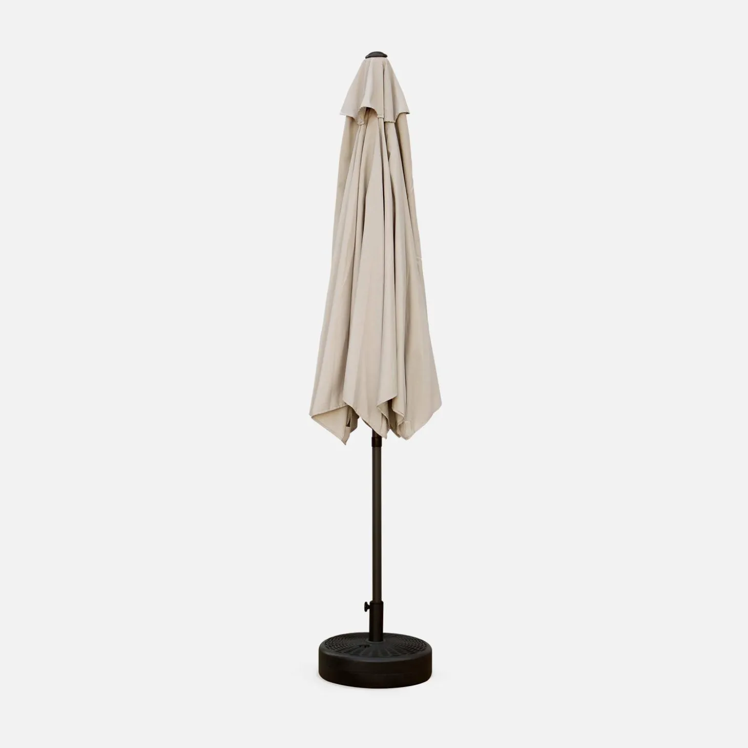 3m round centre pole parasol