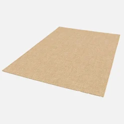 Natural jute-effect indoor/outdoor rug