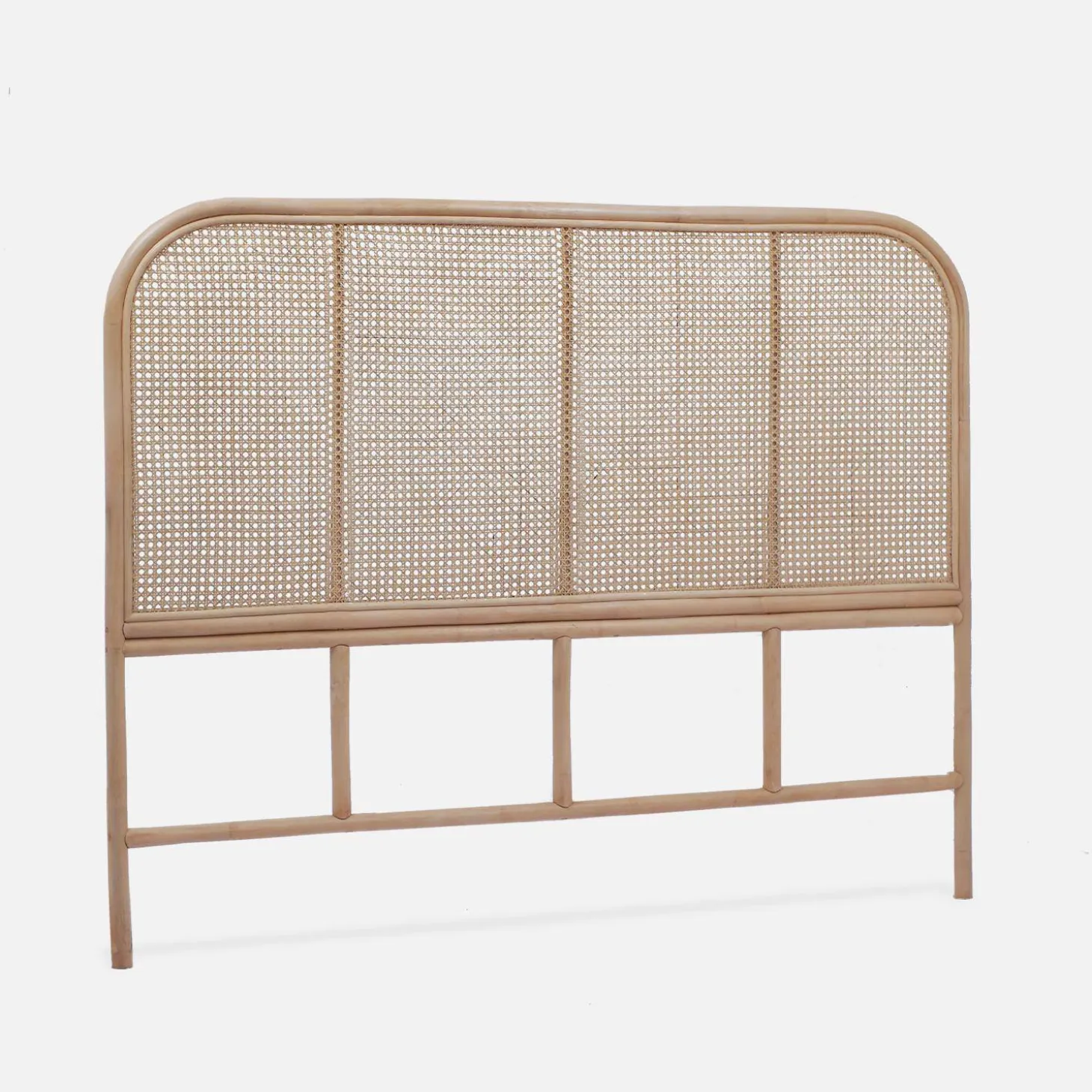 Natural rattan and cane headboard