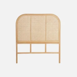 Natural rattan and cane headboard