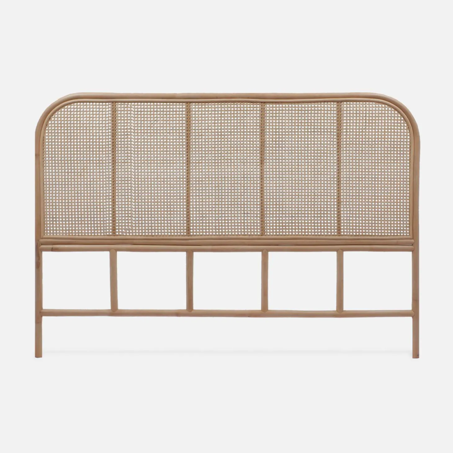 Natural rattan and cane headboard
