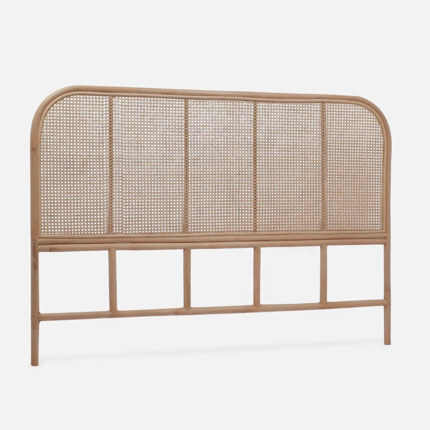 Natural rattan and cane headboard