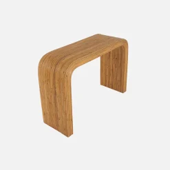 Natural rattan console, 110cm