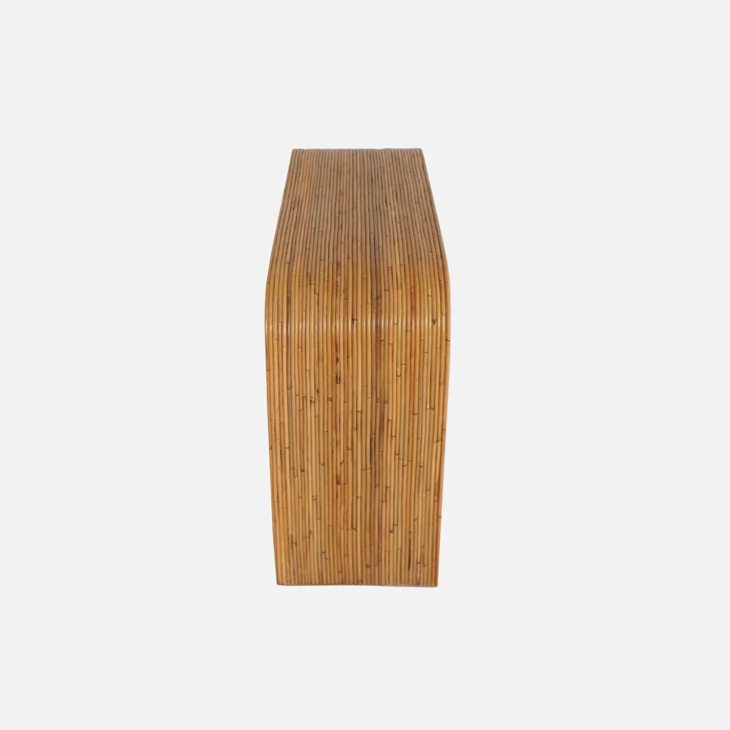 Natural rattan console, 110cm