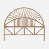 Natural rattan headboard