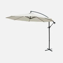 Offset round parasol 300cm