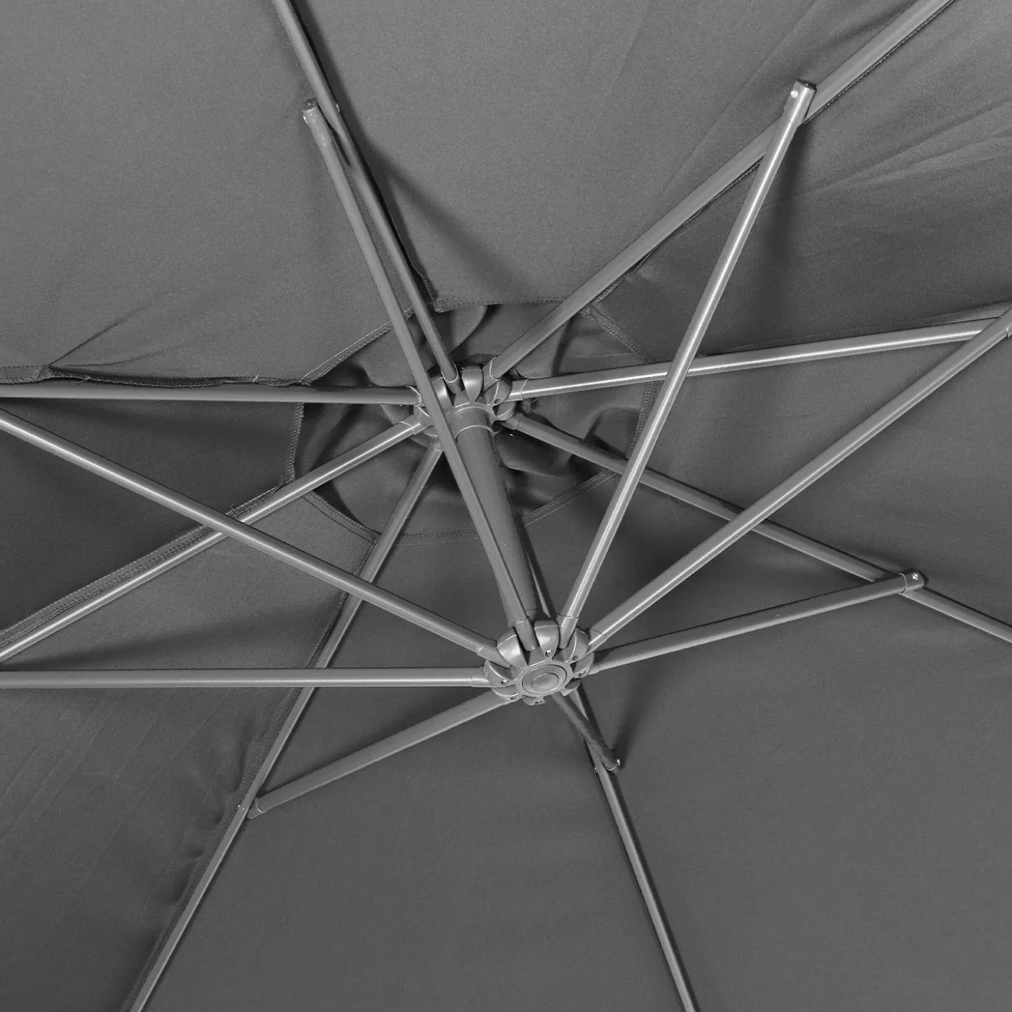 Offset round parasol 300cm