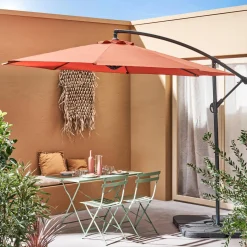 Offset round parasol 300cm