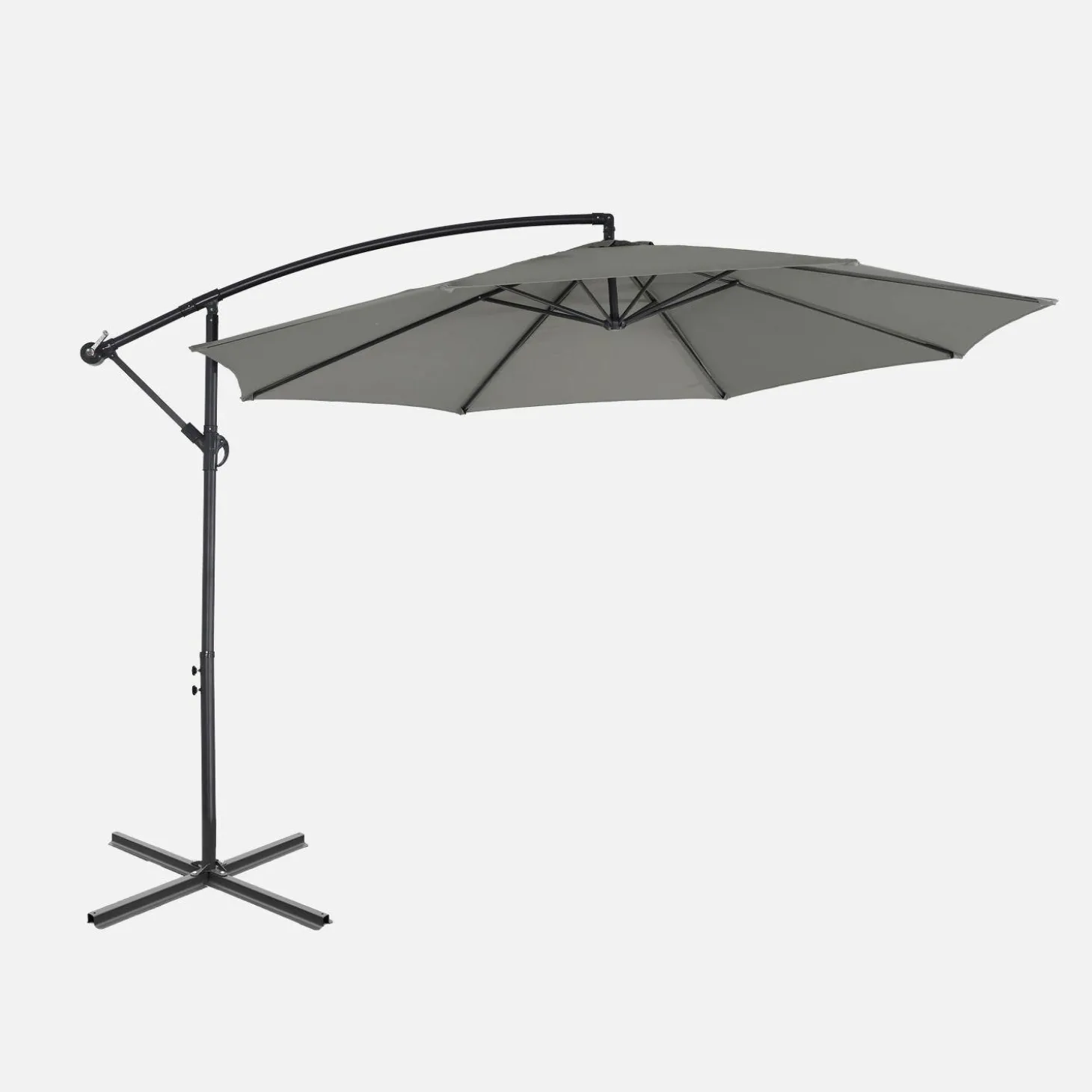 Offset round parasol 300cm