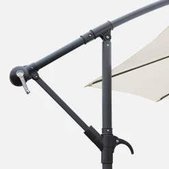 Offset round parasol 350cm