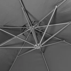 Offset round parasol 350cm