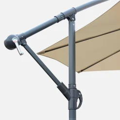 Offset round parasol 350cm