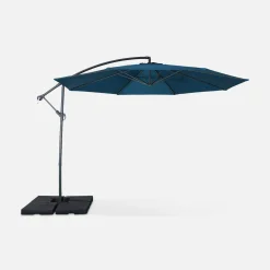 Offset round parasol 350cm