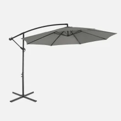 Offset round parasol 350cm