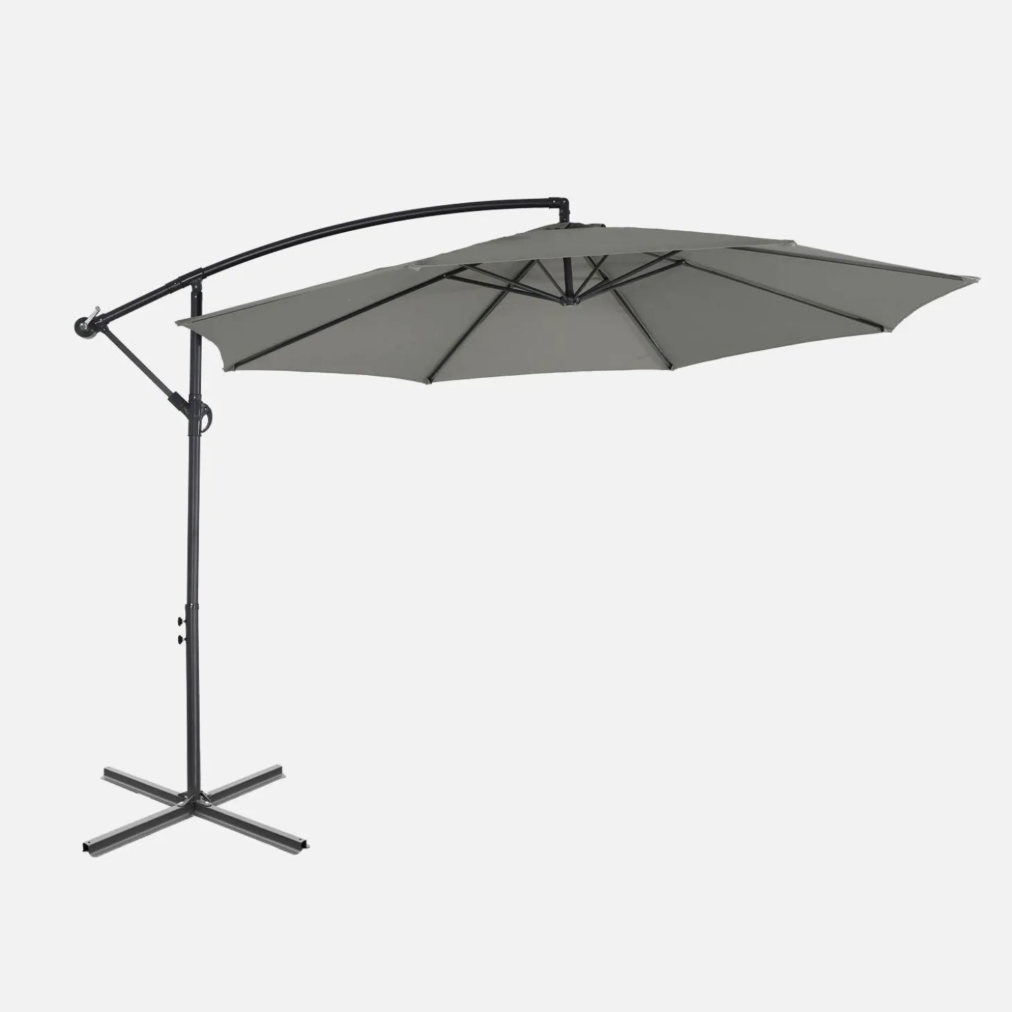Offset round parasol 350cm