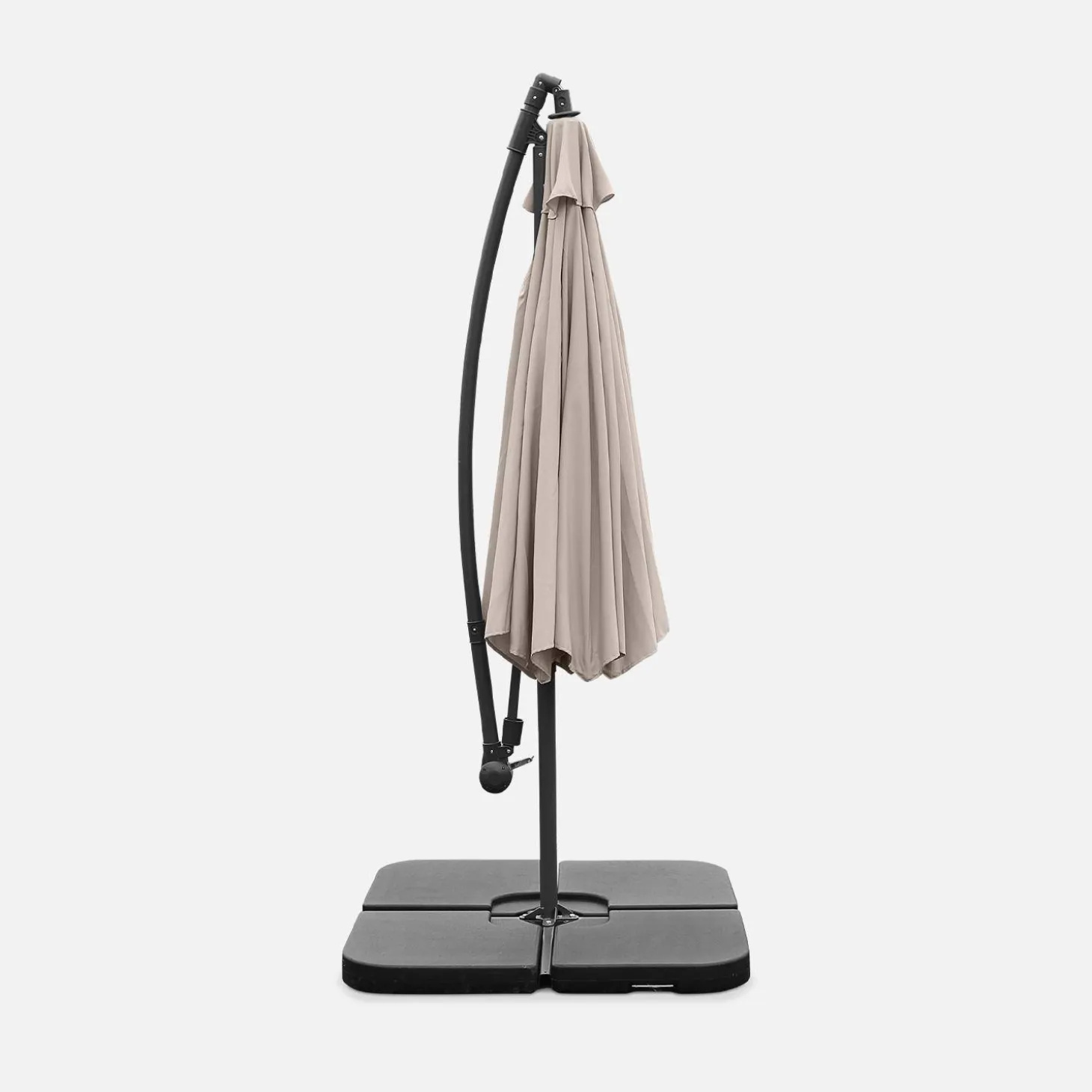 Offset round parasol 300cm