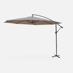 Offset round parasol 350cm