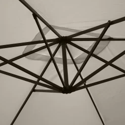 Offset square parasol 3x3m