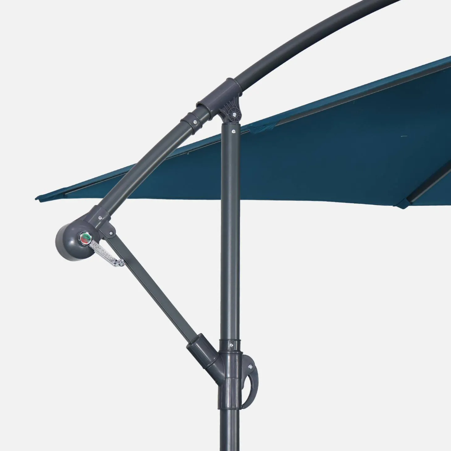 Offset square parasol 3x3m
