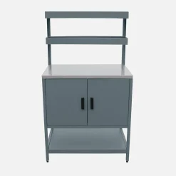 Outdoor kitchen 3 modules in stainless steel