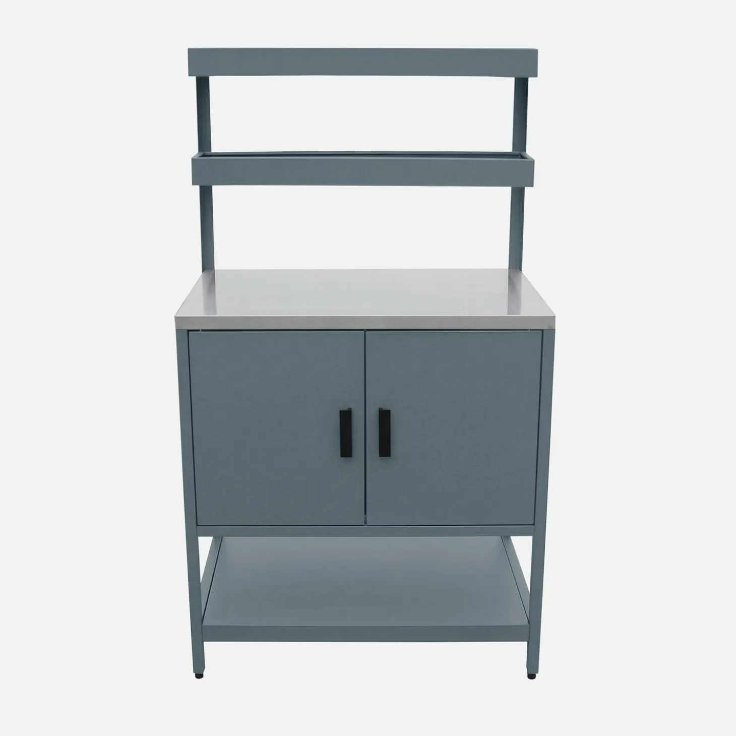 Outdoor kitchen 3 modules in stainless steel