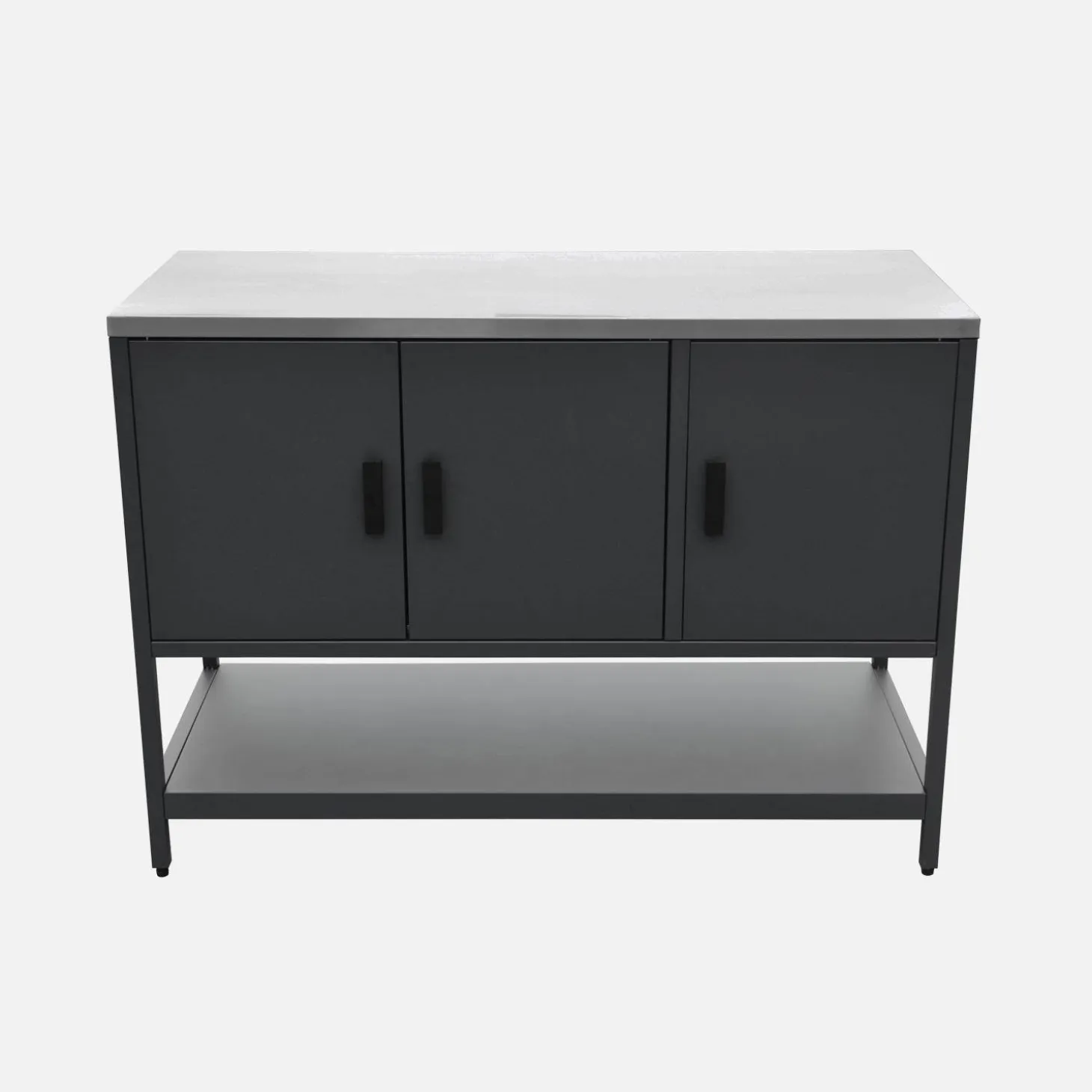 Outdoor kitchen 3 modules stainless steel