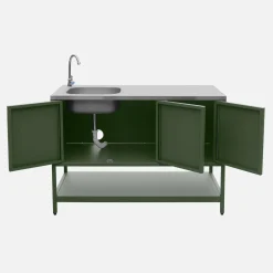 Outdoor kitchen stainless steel 2 modules