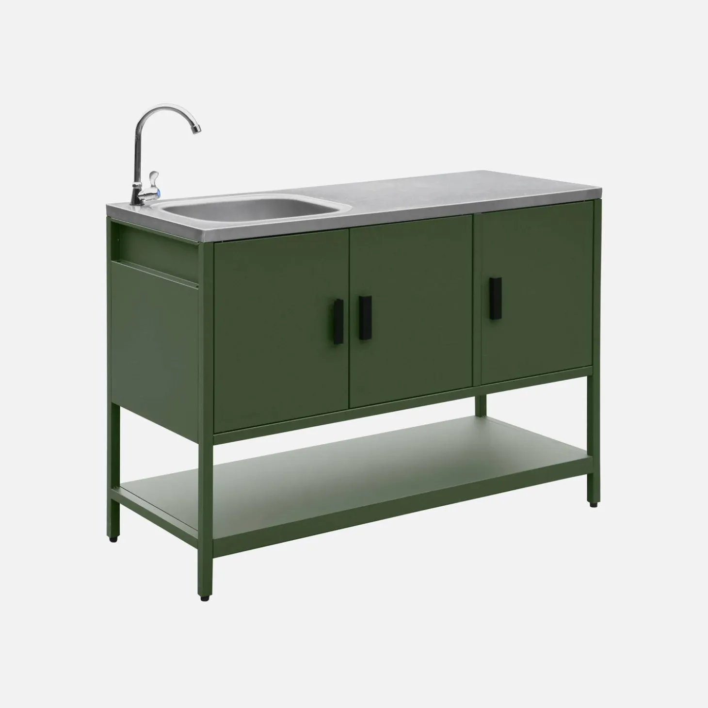Outdoor kitchen stainless steel 2 modules