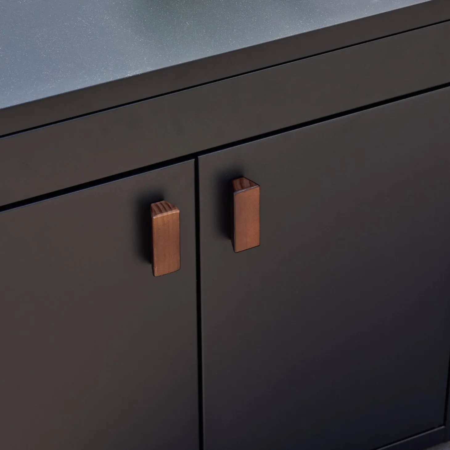 Outdoor kitchen steel 2 doors L75.5cm